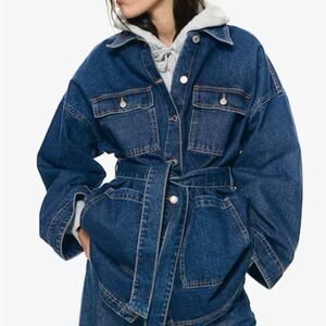 Viral H&M Stylish Blue Denim Jacket